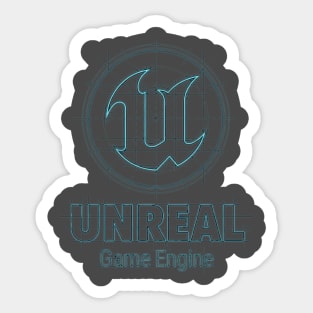 Unreal Game Engine Sticker